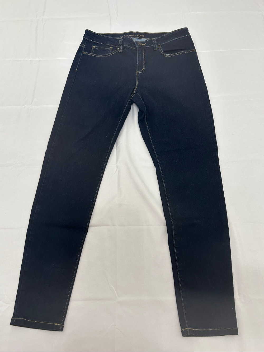 Men’s Michael Kors Dark Wash Slim Fit Jeans Waist 30 Stretch Denim